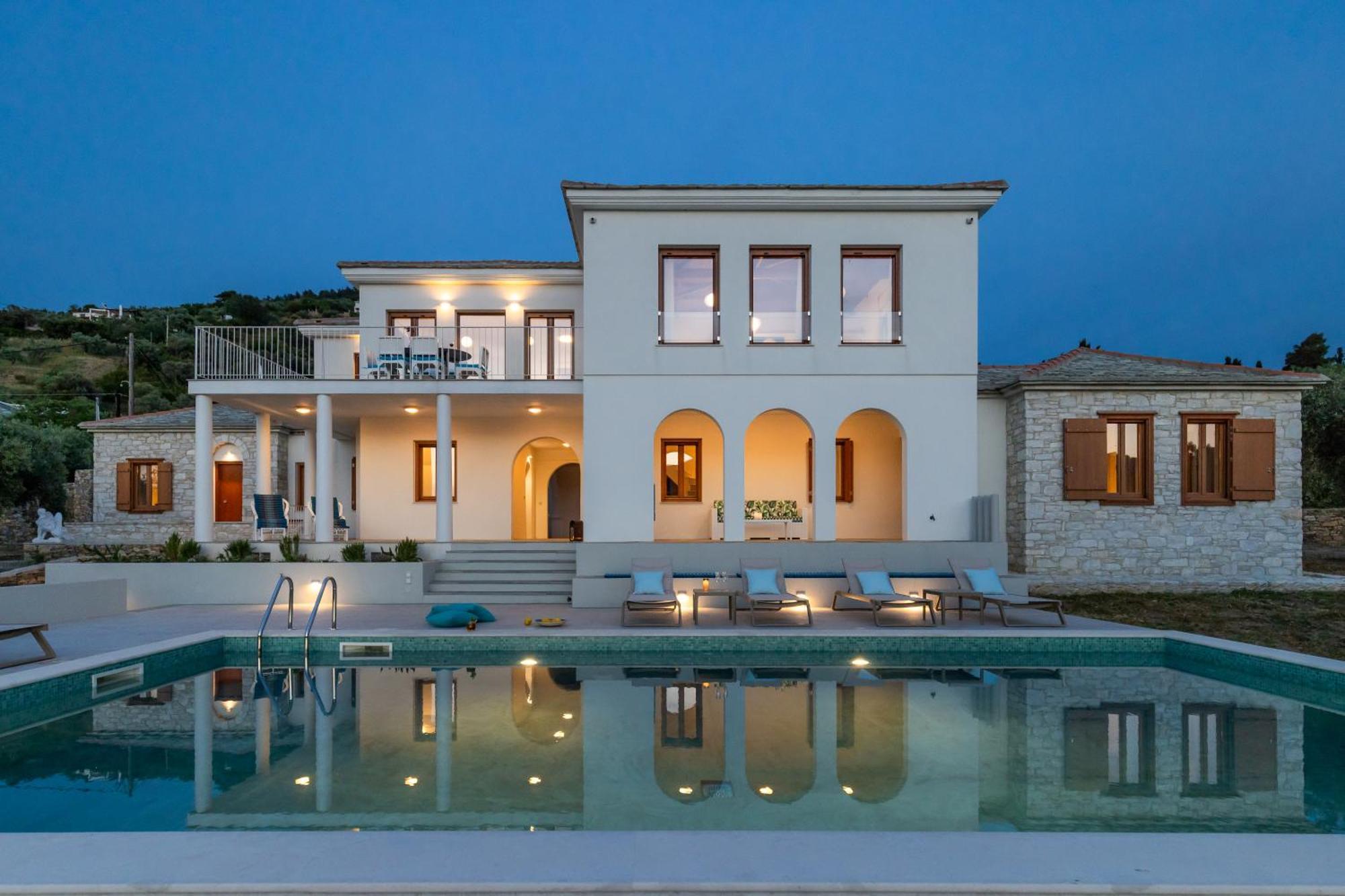 Sunshine Pool Villa Skopelos Zewnętrze zdjęcie